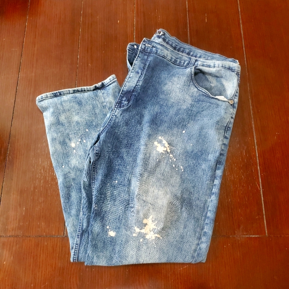 1738 Blue Faded Jeans